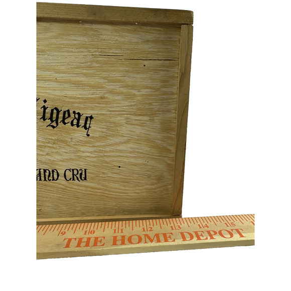 Chateau La Grave Figeac Wine Box Saint-Emilion Grand‎ Cru Wooden Storage - Picture 9 of 15